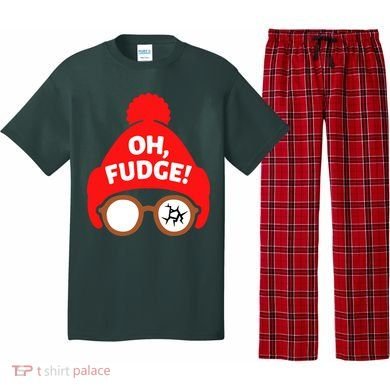 Oh Fudge Funny Christmas Pajama Set