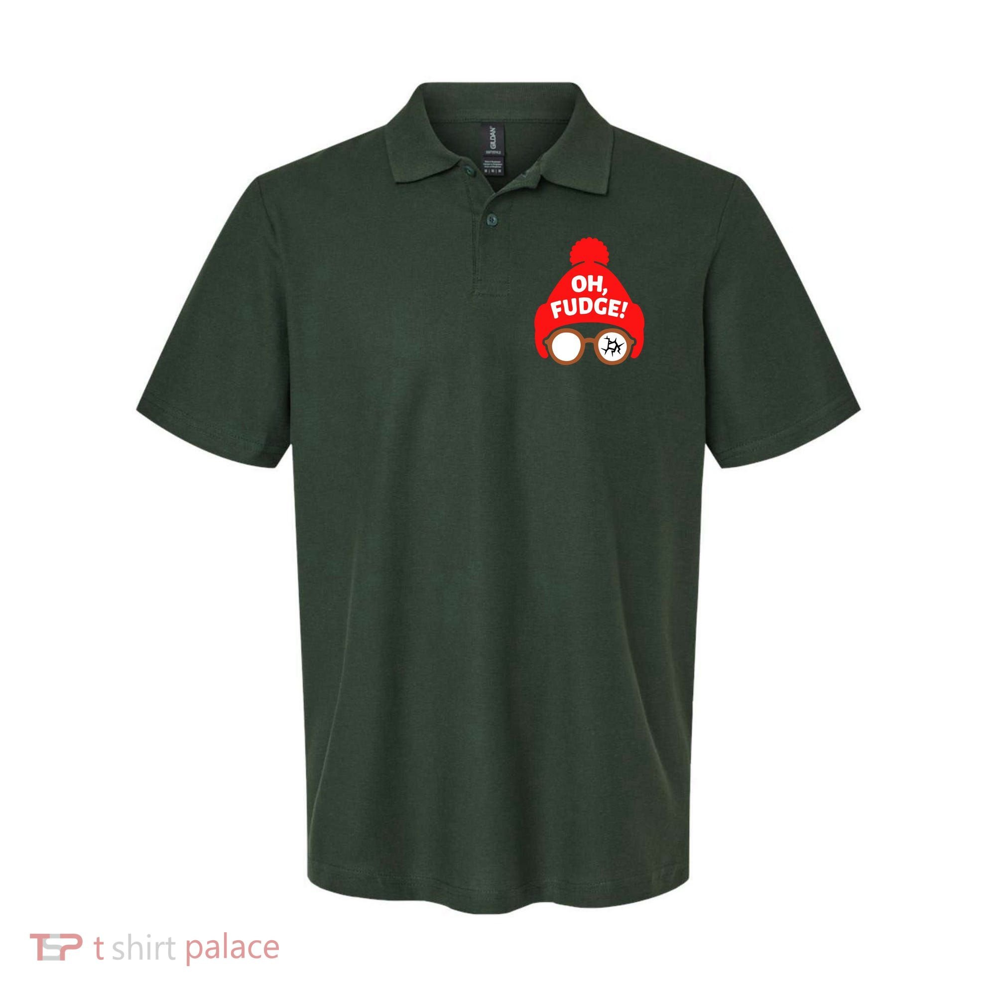 Oh Fudge Funny Christmas Polo