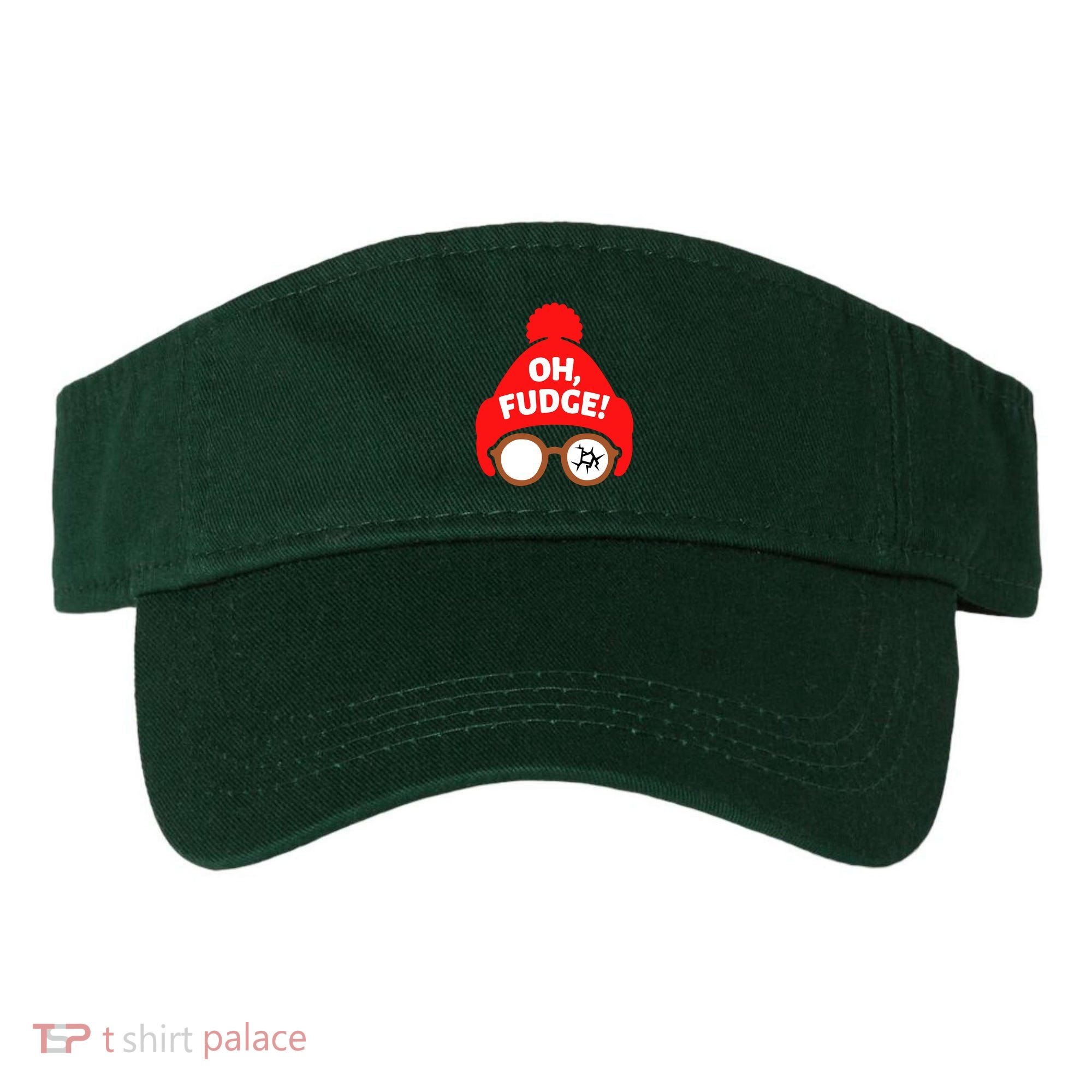 Oh Fudge Funny Christmas Visor