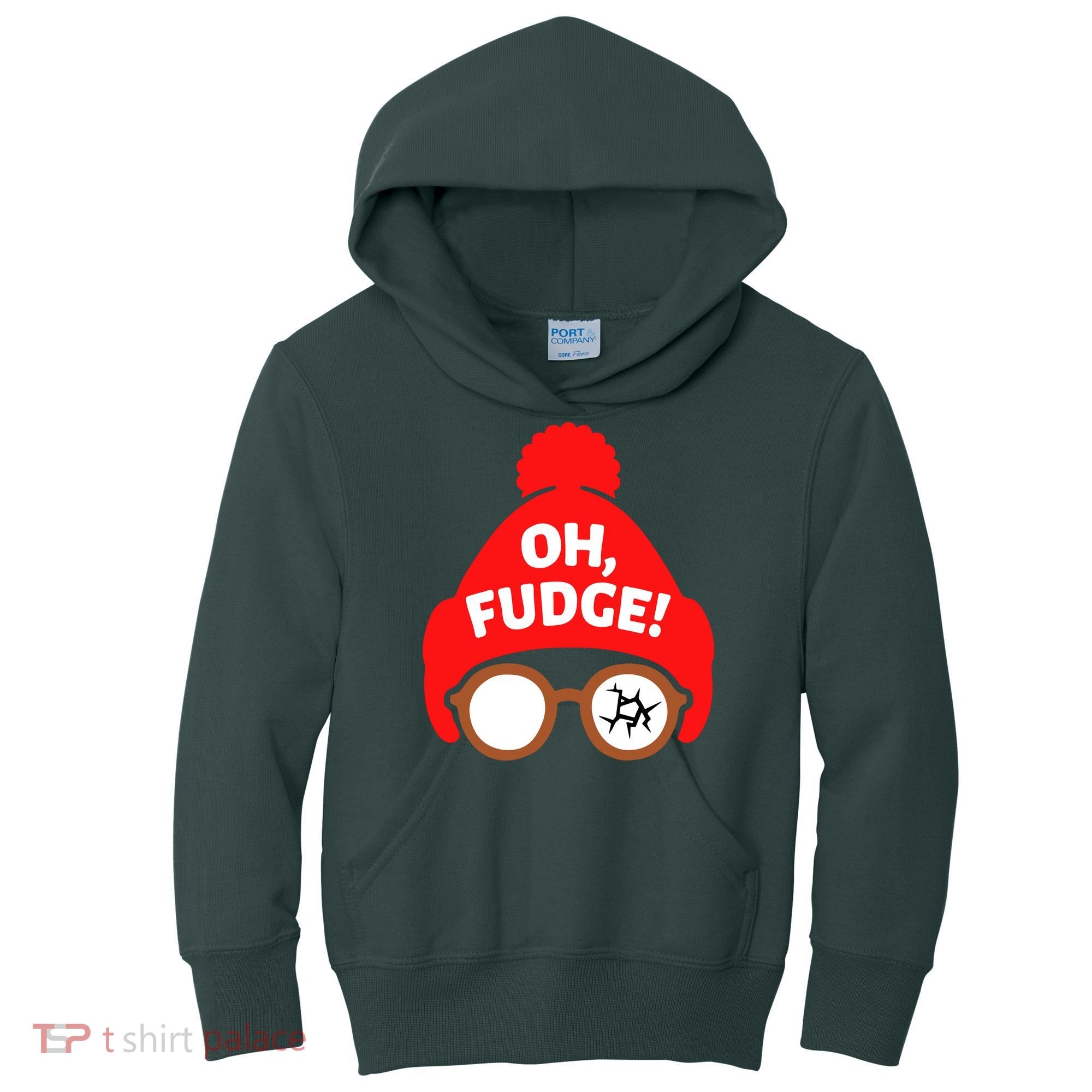 Oh Fudge Funny Christmas Kids Hoodie