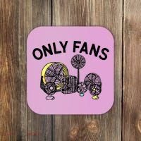 Only Fans Funny Gift Coaster thumb 0