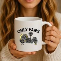 Only Fans Funny Gift Coffee Mug thumb 3
