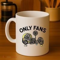 Only Fans Funny Gift Coffee Mug thumb 4
