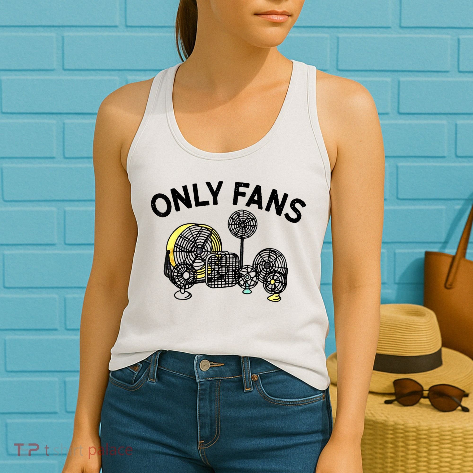 Only Fans Funny Gift Women's Tank Top