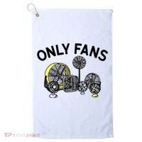 Only Fans Funny Gift Golf Towel thumb 0