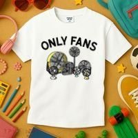 Only Fans Funny Gift Kids T-Shirt thumb 3