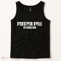 Outfit Freezer Full Of Good Aim Hunting Season Hunter Dad Tank Top thumb 2