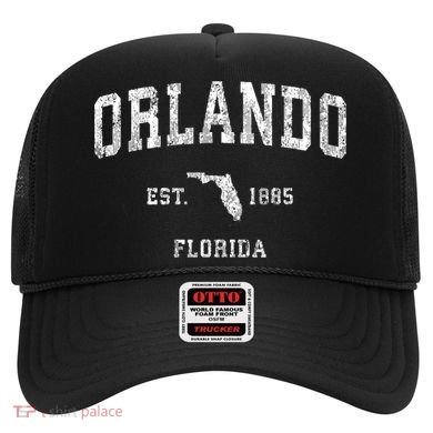 Orlando Florida FL Vintage Design Hat