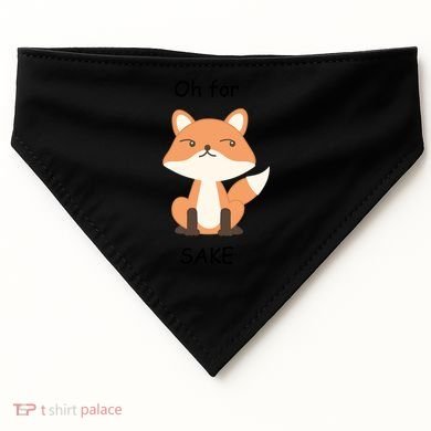 Oh For Fox Sake Gift USA-Made Doggie Bandana