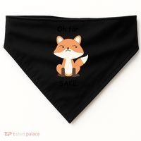 Oh For Fox Sake Gift USA-Made Doggie Bandana thumb 0