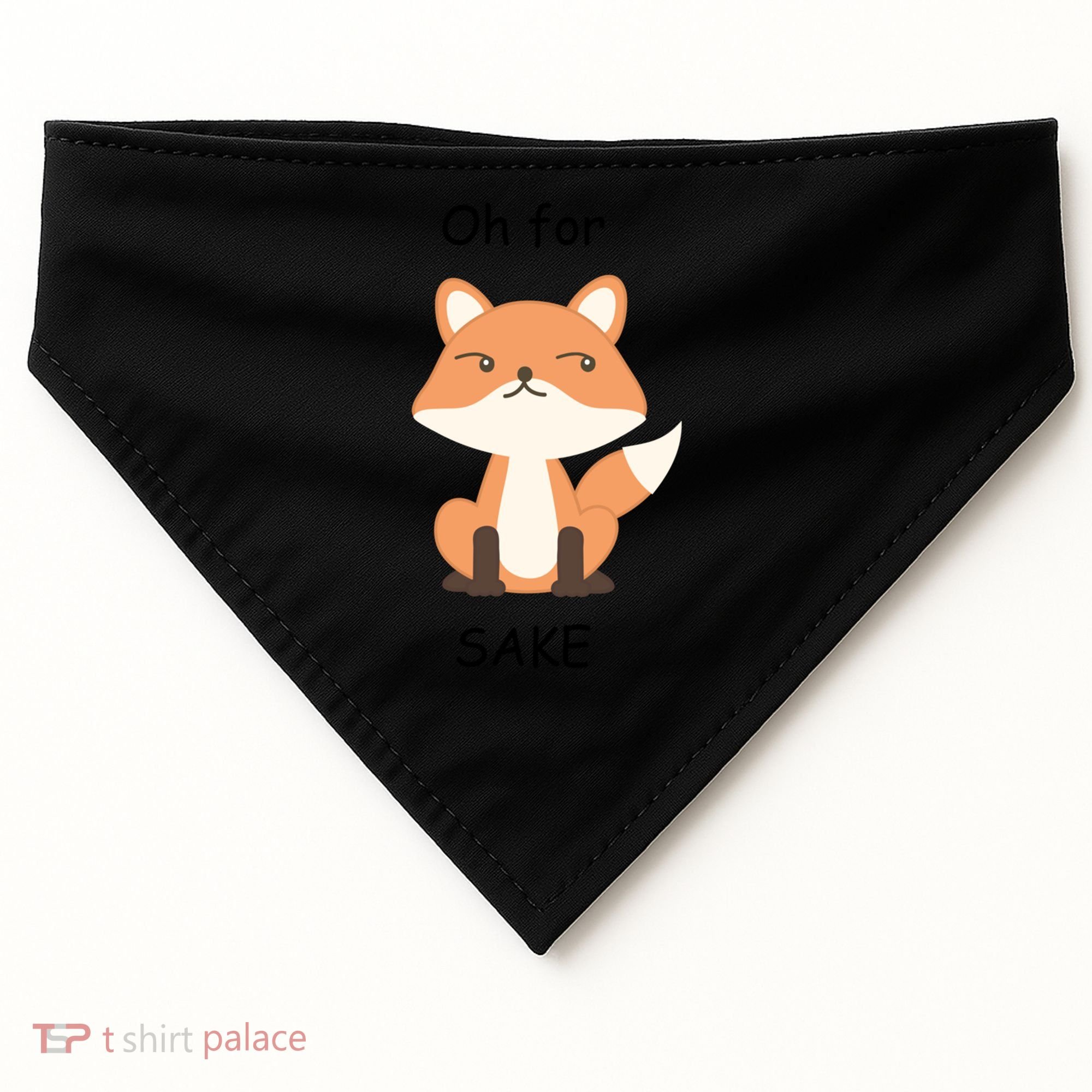 Oh For Fox Sake Gift USA-Made Doggie Bandana