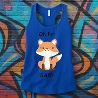 Oh For Fox Sake Gift Women's Tank Top thumb 3
