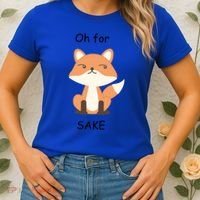 Oh For Fox Sake Gift Women's T-Shirt thumb 2
