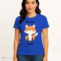 Oh For Fox Sake Gift Women's T-Shirt thumb 4