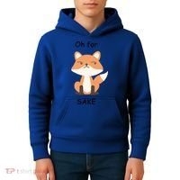 Oh For Fox Sake Gift Kids Hoodie thumb 4
