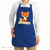Oh For Fox Sake Funny Foxy Nerd Cool Gift Apron thumb 2
