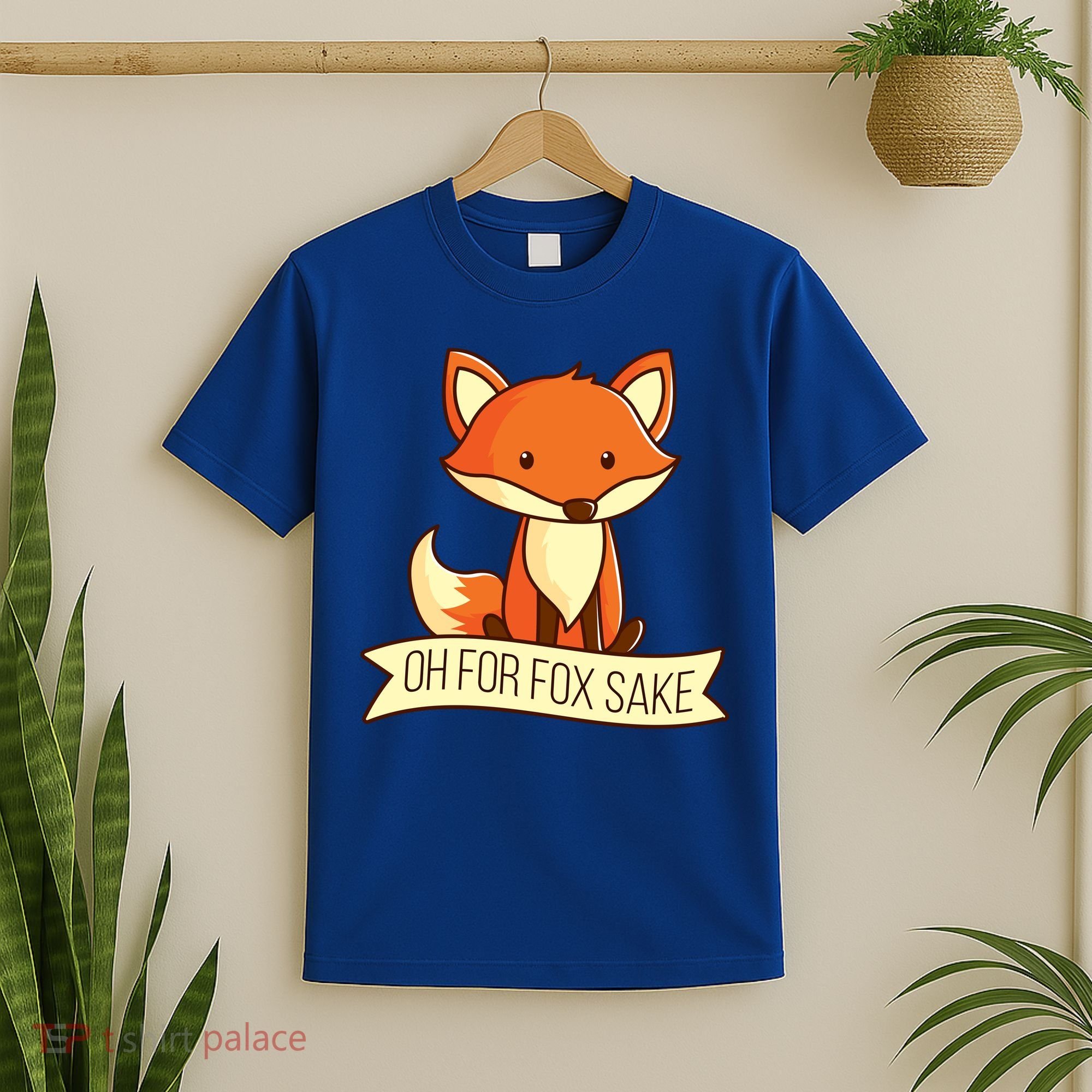 Oh For Fox Sake Funny Foxy Nerd Cool Gift T-Shirt