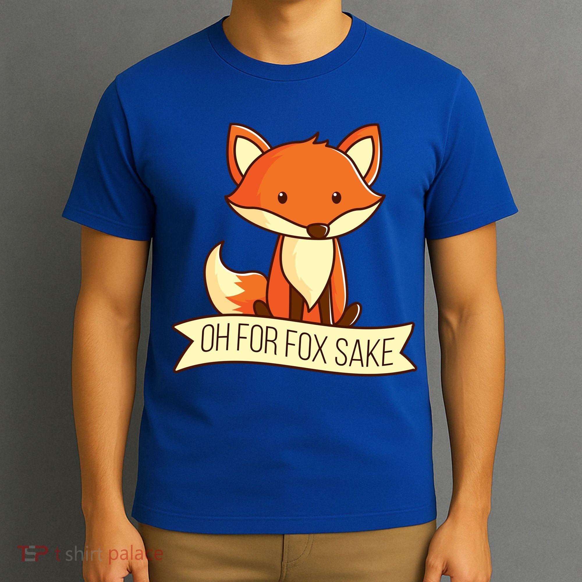 Oh For Fox Sake Funny Foxy Nerd Cool Gift T-Shirt