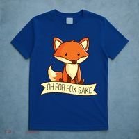 Oh For Fox Sake Funny Foxy Nerd Cool Gift T-Shirt thumb 5