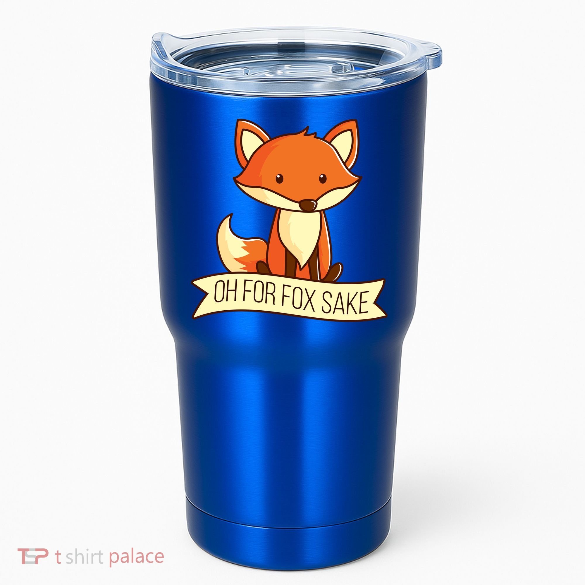 Oh For Fox Sake Funny Foxy Nerd Cool Gift Tumbler
