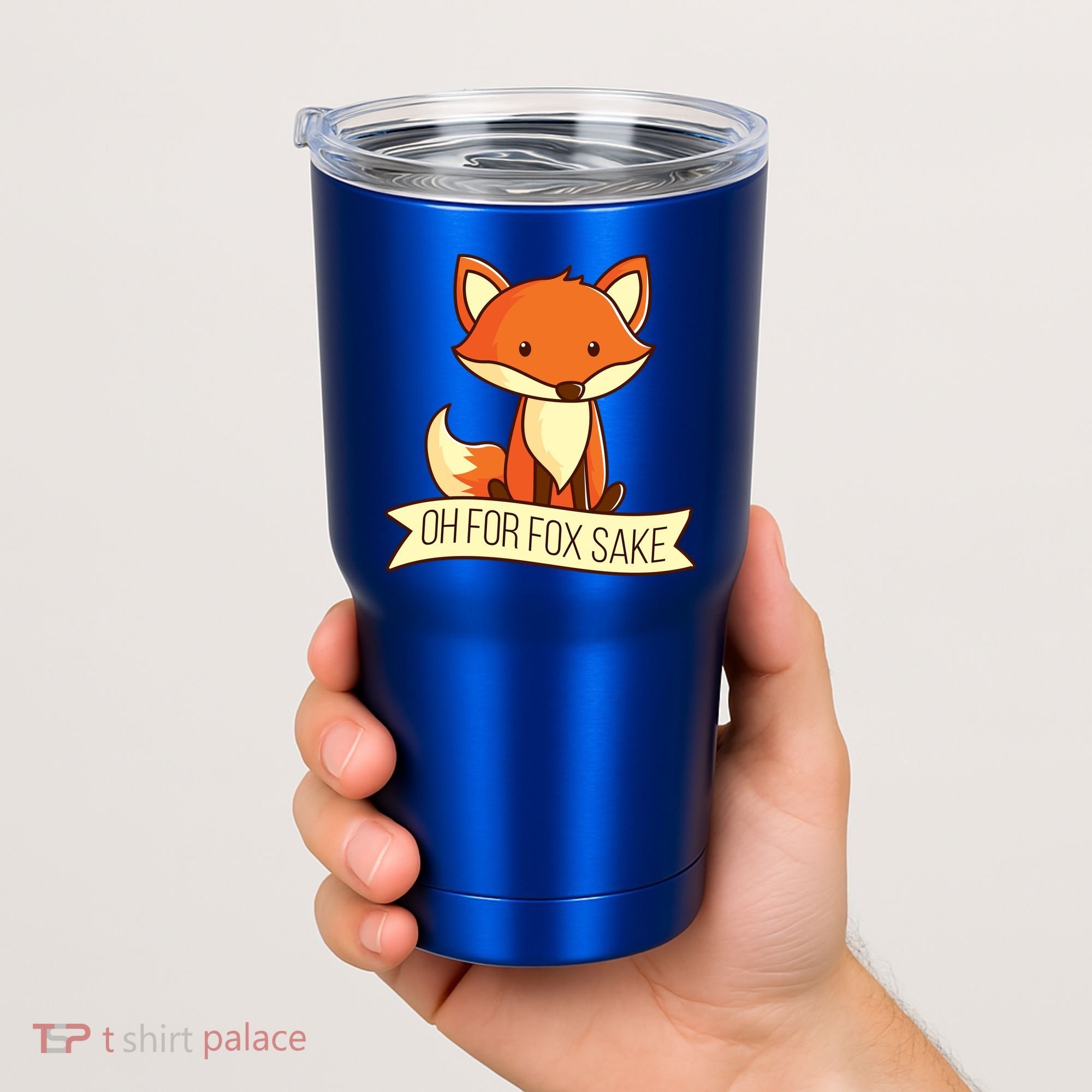 Oh For Fox Sake Funny Foxy Nerd Cool Gift Tumbler