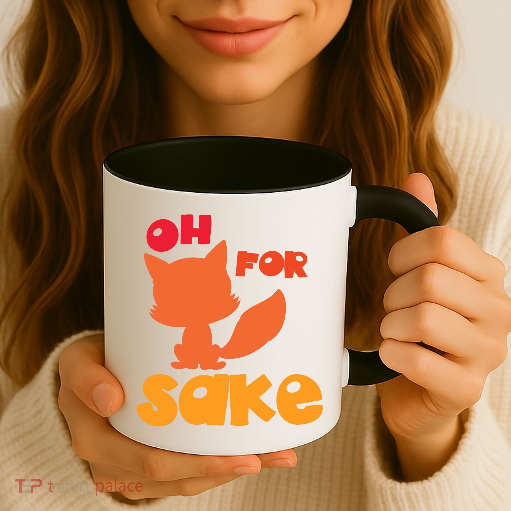 Oh For Fox Sake Funny Almost Offensive Adult Humor Gift Coffee Mug