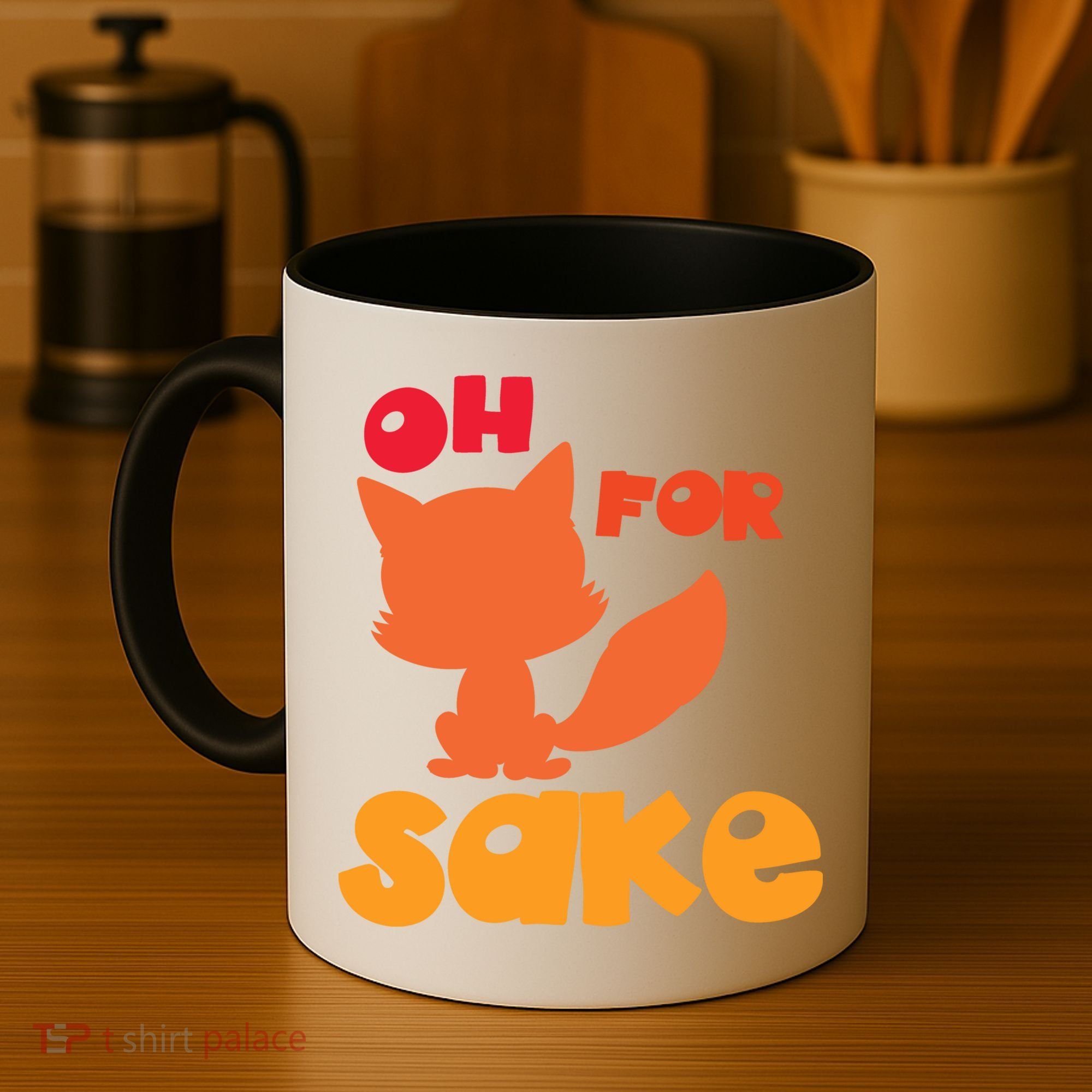 Oh For Fox Sake Funny Almost Offensive Adult Humor Gift Coffee Mug