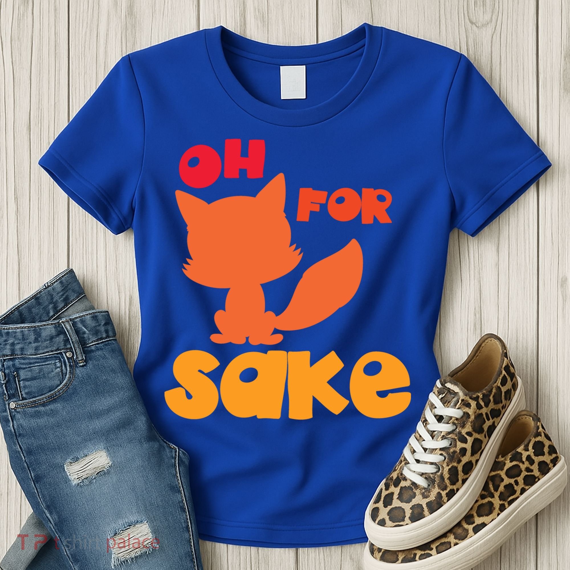 Oh For Fox Sake Funny Almost Offensive Adult Humor Gift Women's T-Shirt