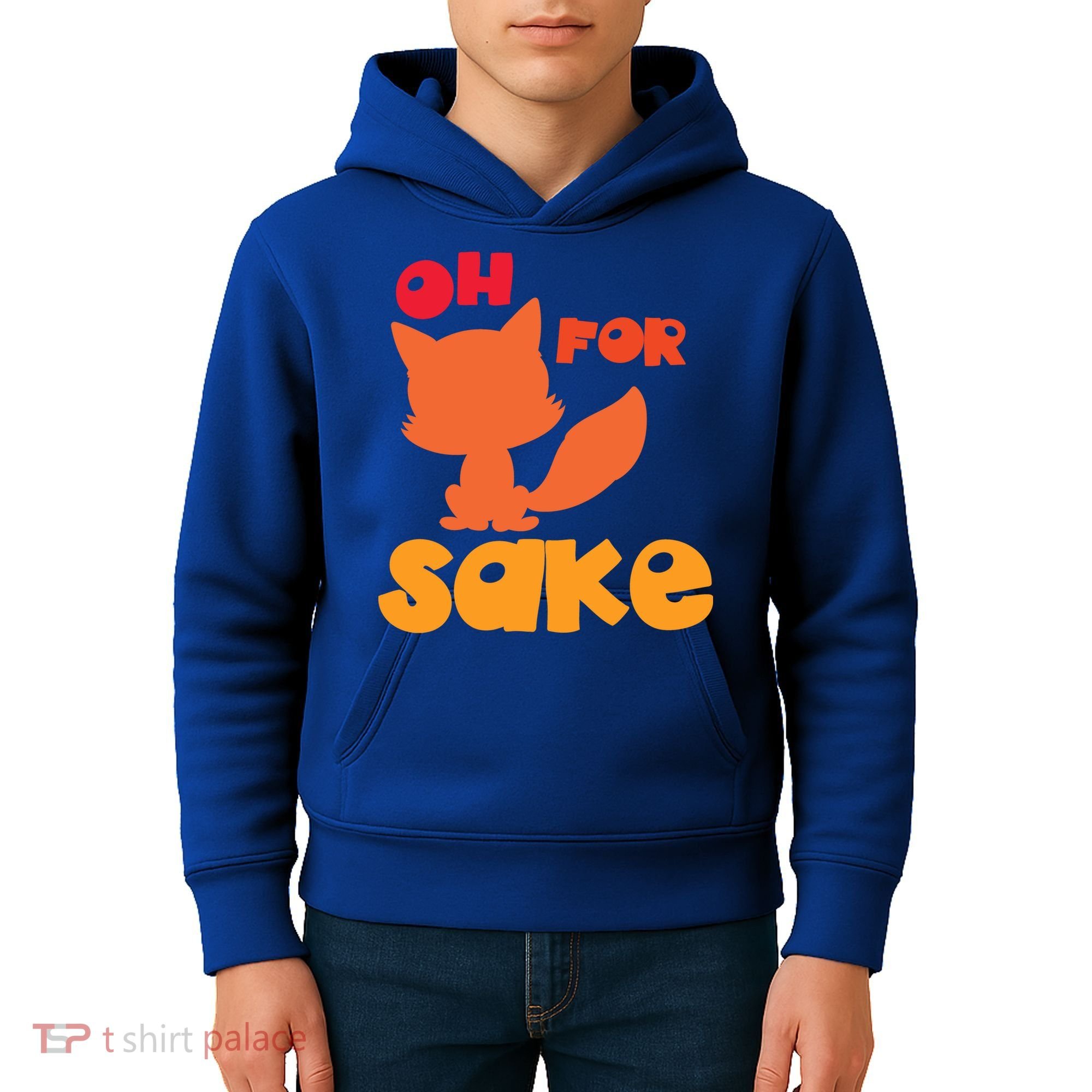 Oh For Fox Sake Funny Almost Offensive Adult Humor Gift Kids Hoodie