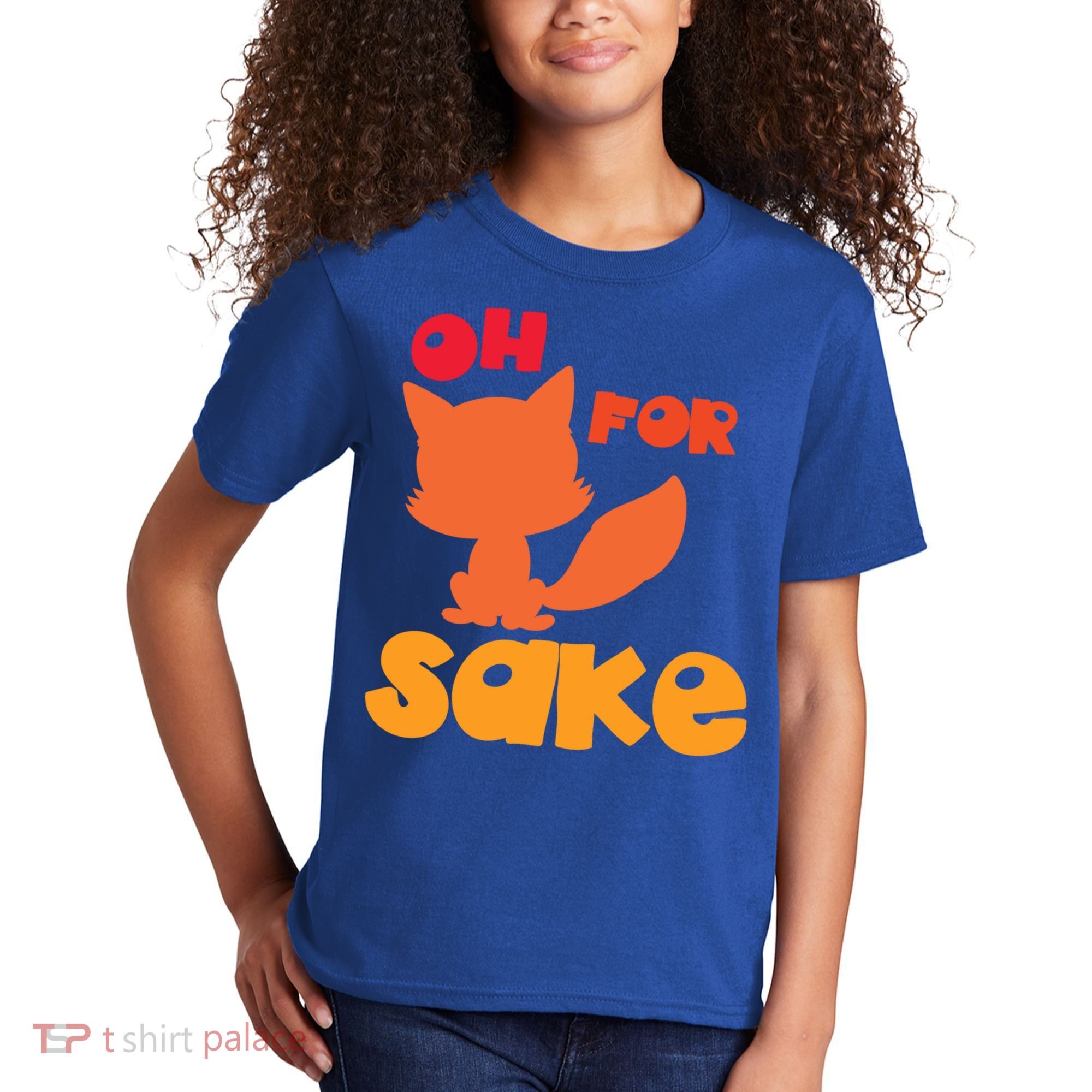Oh For Fox Sake Funny Almost Offensive Adult Humor Gift Kids T-Shirt