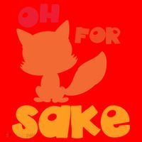 Oh For Fox Sake Funny Almost Offensive Adult Humor Gift Santa Hat thumb 1