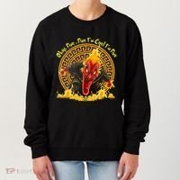 Okay Fine Fine IM Cool Im Fine Hades Women's Sweatshirt thumb 0