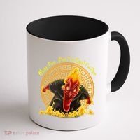 Okay Fine Fine IM Cool Im Fine Hades Coffee Mug thumb 1