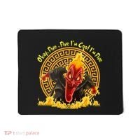 Okay Fine Fine IM Cool Im Fine Hades Mousepad thumb 0