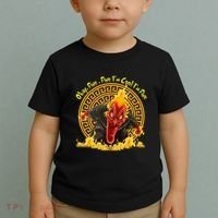 Okay Fine Fine IM Cool Im Fine Hades Toddler T-Shirt thumb 2