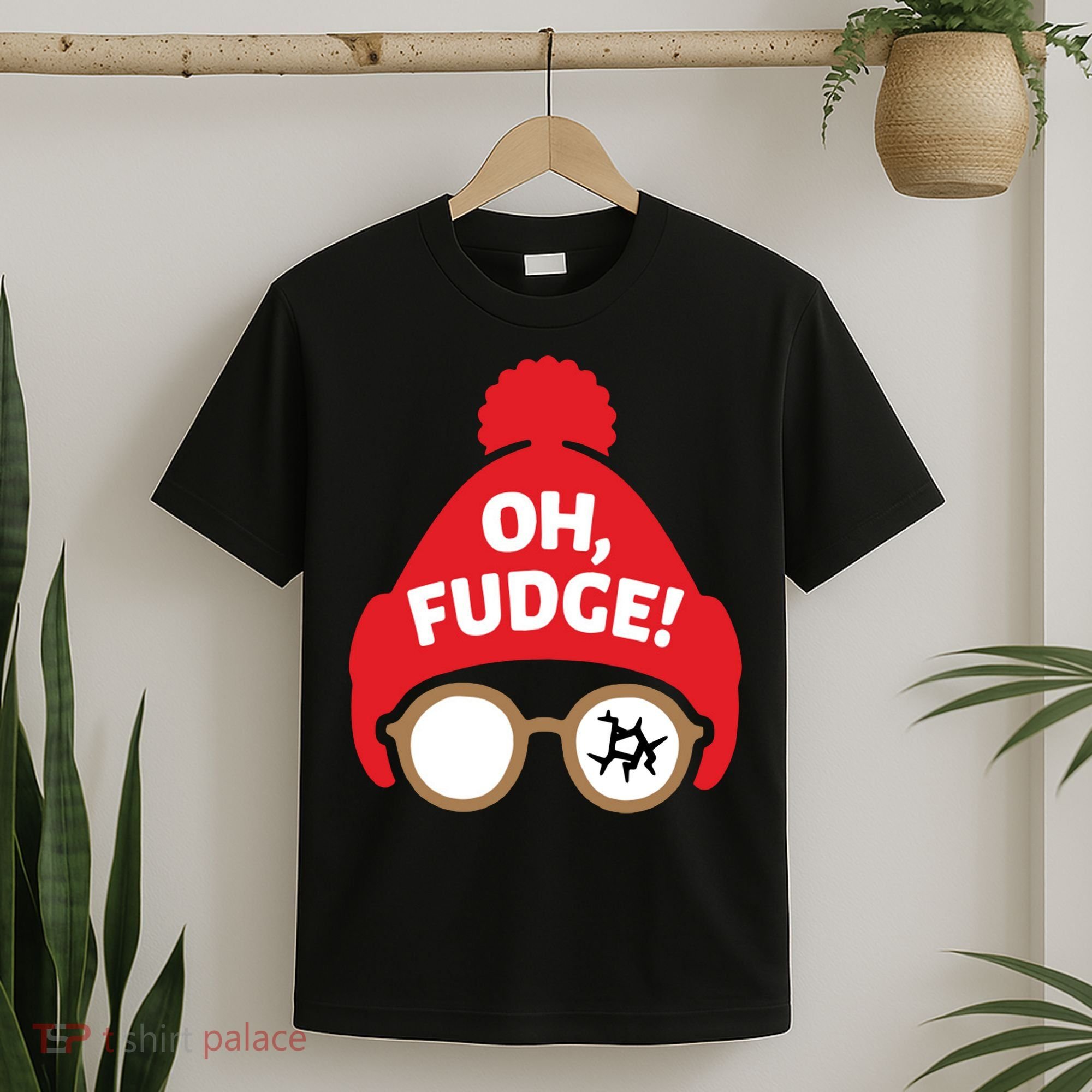 Oh Fudge Funny Christmas Saying Xmas T-Shirt