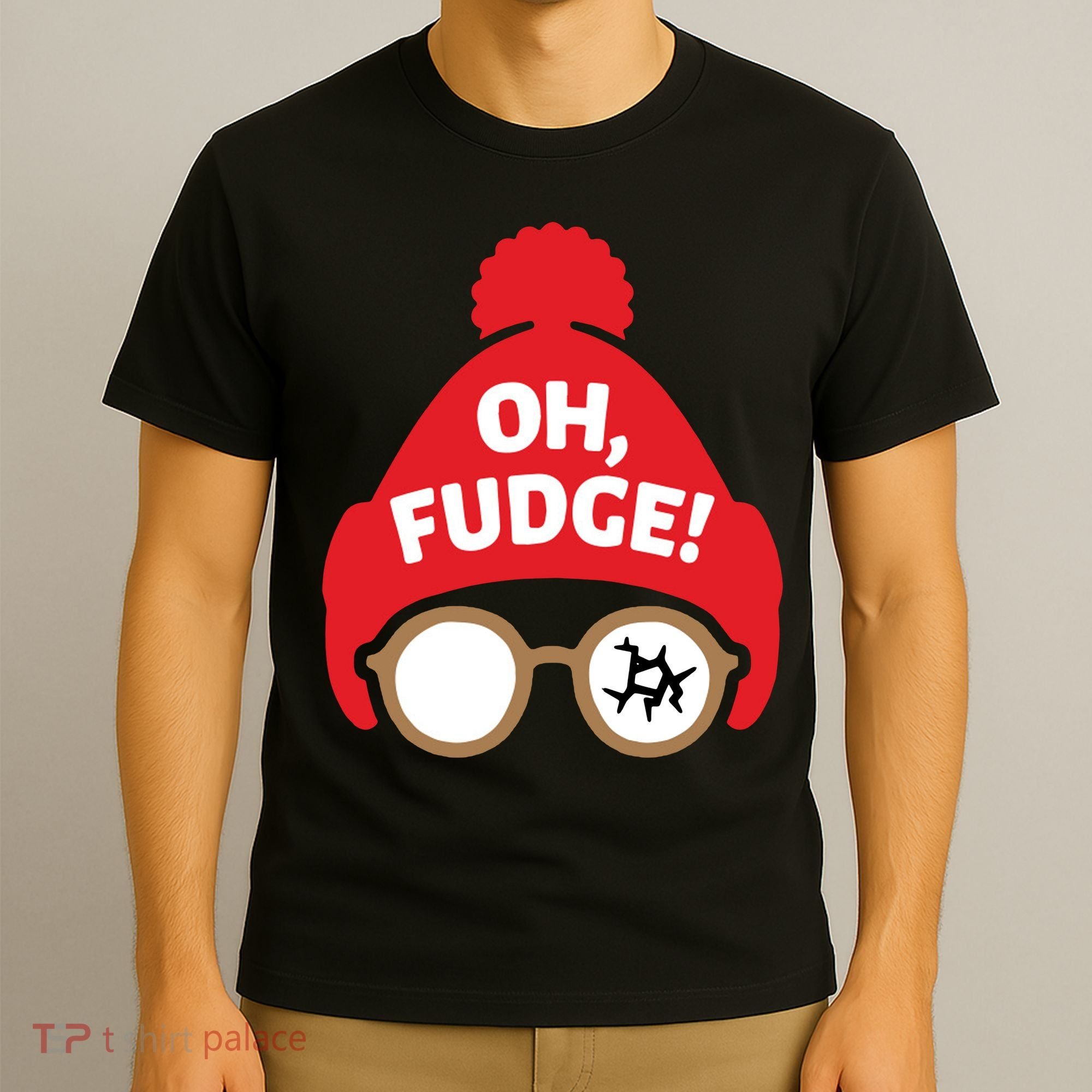 Oh Fudge Funny Christmas Saying Xmas T-Shirt