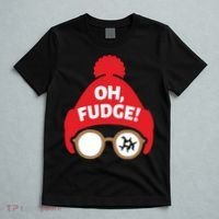 Oh Fudge Funny Christmas Saying Xmas T-Shirt thumb 5