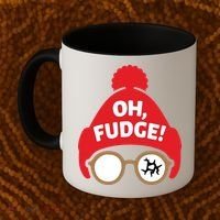 Oh Fudge Funny Christmas Saying Xmas Coffee Mug thumb 2