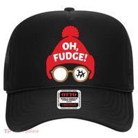Oh Fudge Funny Christmas Saying Xmas Hat thumb 0