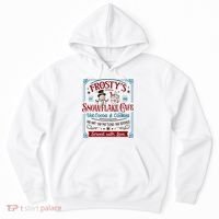Old Fashioned FrostyS Snowflake Cafe Coffee Lovers Xmas Hoodie thumb 0