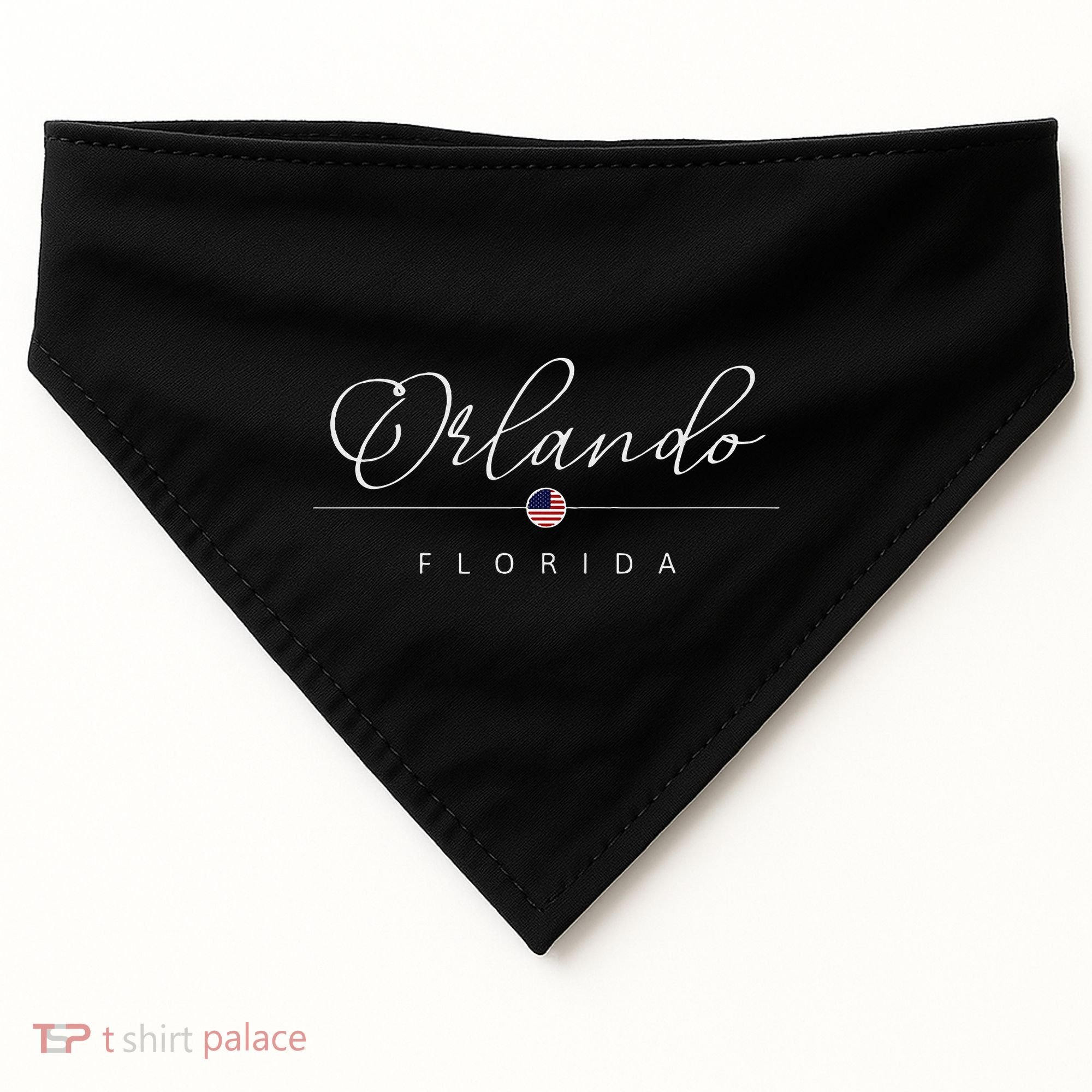 Orlando Florida Fl On Orlando USA-Made Doggie Bandana