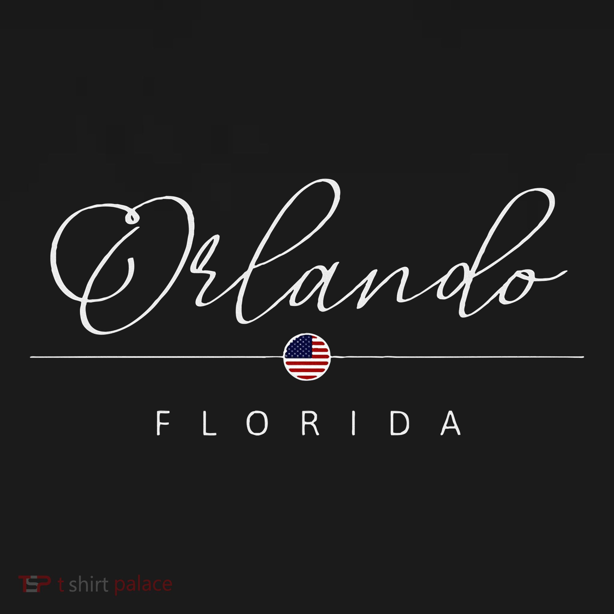 Orlando Florida Fl On Orlando Button