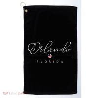 Orlando Florida Fl On Orlando Golf Towel thumb 0