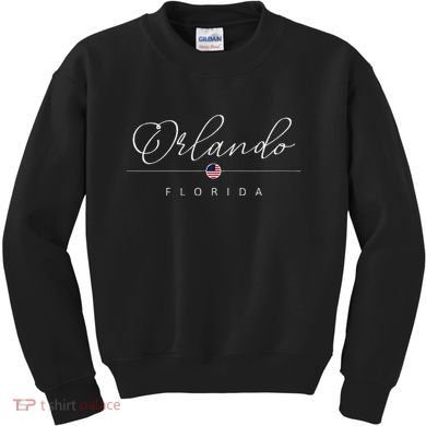 Orlando Florida Fl On Orlando Kids Sweatshirt