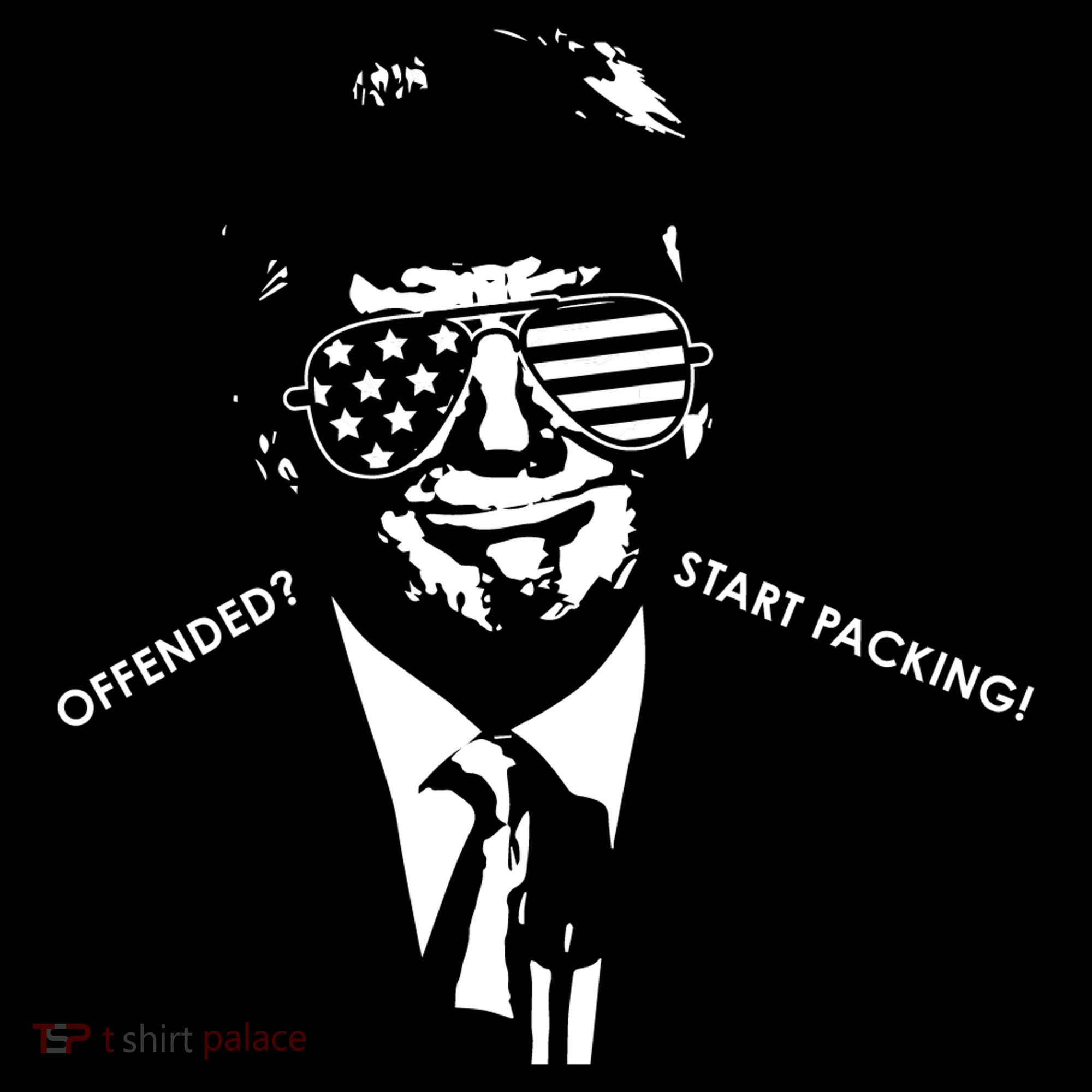 Offended Start Packing Funny Trump Hoodie