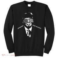 Offended Start Packing Funny Trump Sweatshirt thumb 0