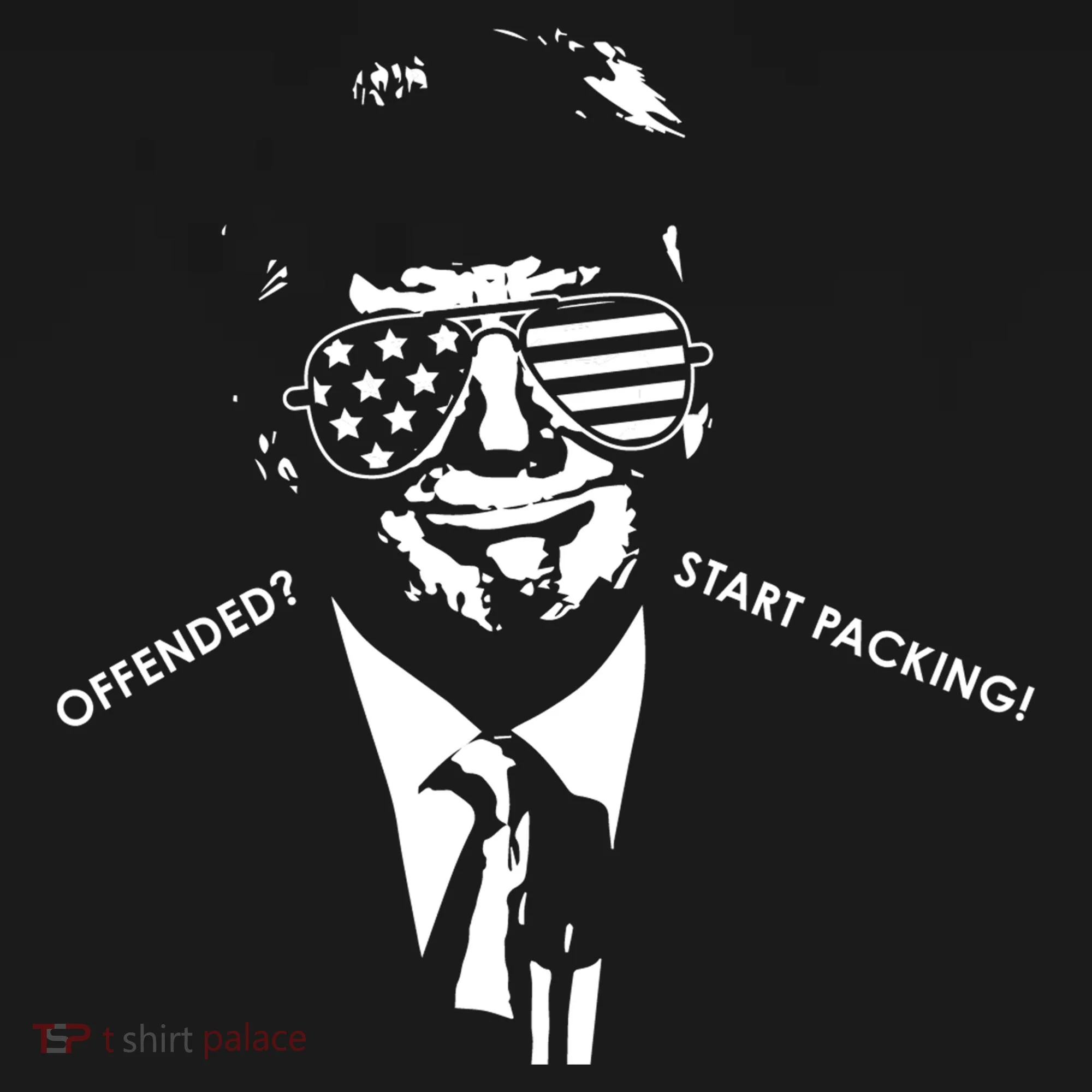 Offended Start Packing Funny Trump Women's Hoodie