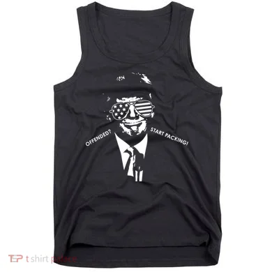 Offended Start Packing Funny Trump Tank Top
