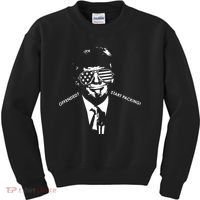 Offended Start Packing Funny Trump Kids Sweatshirt thumb 0